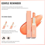Oulac Moisturizing Shine Pink Peach Lipstick for Women - 2 in 1 Pink Peach Glossy Tinted Lip Balm, Hydrating Winter Lipstick for Dry Lips,Shine Juicy Finish Vegan 2.2g/0.07oz (G13)