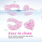 Reusable eye patches, gel eye