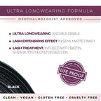 Blinc Lash Extension Tubing Mascara, Extreme Lengthening and Defining Mascara with Biotin, Ultra-Longwearing Washable Mascara, Clean, Vegan and Cruelty-Free, 9mL / 0.30 Fl. OZ (Black)