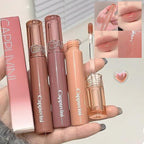 6 Colors Glasting Color Gloss, Lip-Plumping, Glossy, Natural Glasting