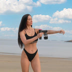 Cordless Spray Tan Machine Rechargeable and Handheld Spray Tan Gun Cordless with Spray Tan Disposables 9 in 1 Complete Set Used for Home Tan Mobile Tan Travel Tan Beach Tan