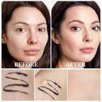 2pcs Liquid Concealer Set with Brush,Full Cover,Concealer W