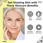 Revitalizing Under Eye Cream, Under Eye Brightener with Plant Based Actives that Boosts Collagen, Eye Cream for Dark Circles Diminishes Fine Lines and Creates Firm Radiant Skin, Eye Cream Anti Aging