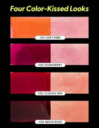 LIP My Tint Pack - Korean Lip Stain Peel Off Pack | Kiss-Proof Korean Lip Tint Long Lasting Lipstain Marker | Waterproof Lip Stain Peel Off Lipstick (02. Plum Berry, 0.50 Fl Oz)