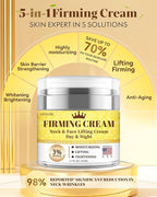 3% Retinol Cream Face Moisturizer, Anti Aging Neck Firming Cream with Collagen, Day & Night Face Cream with Hyaluronic Acid, Lifting & Tightening Wrinkle for Women & Men, 1.7 FL OZ, 3PC