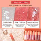 10 Colors Lip Tint Stain Set, Korean Plumping Plumping