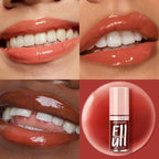 2PC Lip Glow Oil Hydrating 6 Colors, Moisturizing Glow
