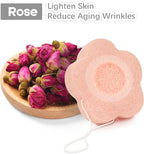 Konjac facial sponges set for
