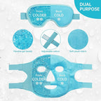 Cooling ice face eye mask