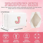 Personalized initial letter patch makeup