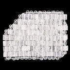 Jade eye mask clear quartz