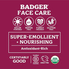 Badger Rose Beauty Balm, Intensive Moisturizer, 28 g/1oz