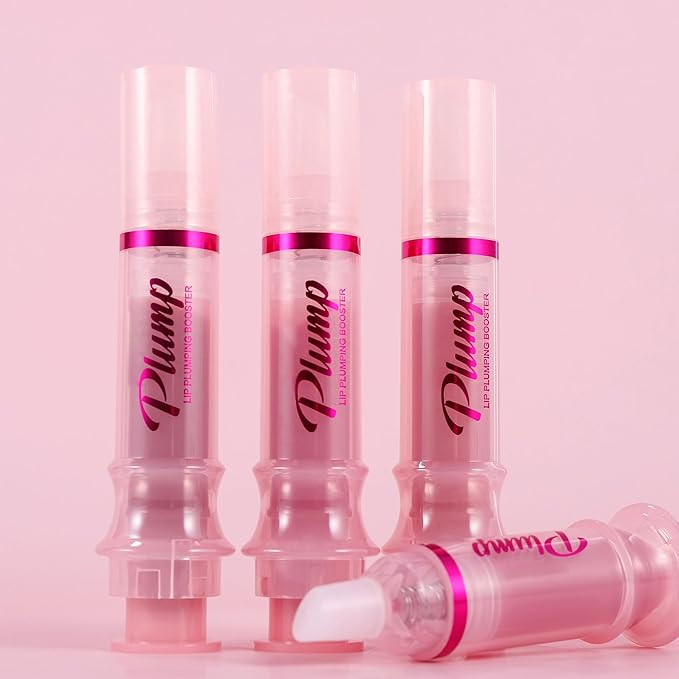 Lip Plumping Lip Gloss, High-Shine & Volumizing Lip Plumping Lip Glass Mirror Lip Glaze Lip Makeup, Long-lasting moisturizing Plump & Pout Lip Lip Gloss for Women (#04)