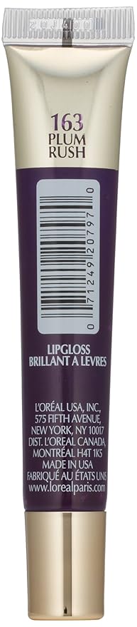 L’Oréal Paris Colour Riche Le Gloss, Plum Rush, 0.4 fl. oz.