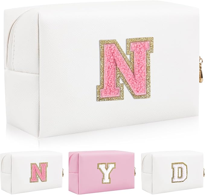 Personalized initial letter patch makeup