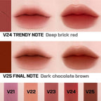 BBIA Last Velvet Tint - Soft & Creamy Matte Finish Lip Stain, Blur Effect with Velvety Texture, Long-Lasting, High Pigment, Lightweight, Non-Drying, Vegan, Korean Lip Makeup (V25 FINAL NOTE)