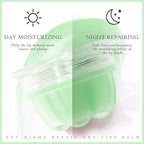 2Pc Jelly Lip Mask Overnight,Fruity Avocado Lip Sleeping Mask Day Night Repair Kawaii Lip Balm Hydrate Plump Dry Lip Scrubs Exfoliator,Lip Care Lip Moisturizer with Collagen-Avocado