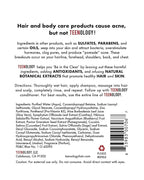 Teenology Shampoo for Teens - Avoid Forehead and Body Breakouts - No Sulfates or Parabens, Noncomedogenic, Natural Botanical Extracts, 16 oz. (Blueberry Pomegranate Cucumber)