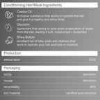 ACT+ ACRE Restorative Conditioning Hair Mask - Cold Processed Hair Treatment for Hydrating Dry and Damaged Hair - Moisturizing Silicone Free Hair Masks (4 Fluid Ounces)