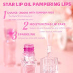 Magic Color Changing Moisturizing Lip Glow Oil Plumping Magic
