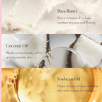 Bliss - Naked Body Butter - Unscented - Maximum Moisture Cream - 6.7 Fl Oz - Daily Moisturizer for Women & Men - Fragrance Free - Vegan and Cruelty Free