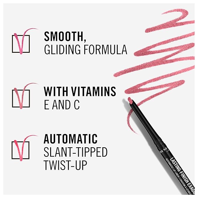 Rimmel Lasting Finish Exaggerate Automatic Lip Liner - Lip 01oz
