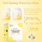Steam eye mask, heated eye
