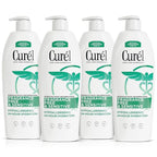 Curel Fragrance Free Lotion, Sensitive Hypoallergenic Lotion for Dry Skin, Dermatologist Recommended, 20 Oz, Pack of 4