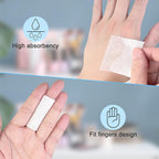 900 count esthetic wipes, lint