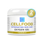 Cellfood Oxygen Gel - 2 oz, 2 Pack - Tightening and Firming Face Moisturizer - Aloe Vera, Lavender Blossom Extract, Glycerine - Hypoallergenic, Non-GMO