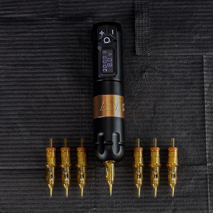 Ambition Glory Tattoo Cartridges #12 Standard 7RL Needles Disposable 20pcs 0.35mm 7 Round Liner for Rotary Tattoo Machine Supply