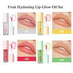 Hydrating Lip Glow Oil Plumping Lip Tint Fruit Hydrating