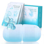 LC-dolida 7 Packs Steam Eye Mask, Hyaluronic Acid Formula Auto Heated Eye Mask for Dry Eyes SPA Warm Sleep Eye Mask Cornea Care Rest Self Heating Eye Mask Business Trip Party Favors Supplements