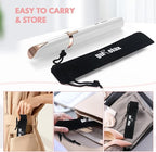 gurelax Eyebrow Hair Remover, Electric Eyebrow Trimmer for Women,Face and Eye Epilator with LED Light for Women Rechargeable with 2 x Replacement Heads (White)