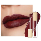 Oulac Matte Liquid Dark Red Lipstick for Women, Long Lasting Lipstick, Waterproof Lip Stain, No Transfer, Creamy High Pigmented Formula with Vitamin E, Vegan & Cruelty-Free M18