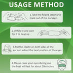 5pcs wormwood steam eye mask,