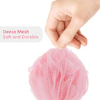 5 piece exfoliating loofah set