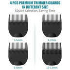 4 Professional Hair Trimmer Guards