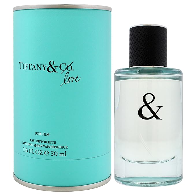 Tiffany Love Eau de Toilette Spray for Men, 1.7 Ounce
