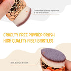 Self Tan Brush By Yoseng - Self Tanning Brush Applicator,Foundation Brush for Liquid Makeup,Sunscreen Applicator for Kids for Best Self Tanner for Face and Body With Case