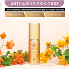 Honey Girl Organics HoneyGlo Regenerating Face Serum, USDA Certified Organic Facial Serum for Women Softens and Moisturizes Skin with Enriched Beehive Ingredients, Vitamin C and EVOO (1 oz)