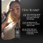 Alitura Angel's Mist Facial Toner – Hydrating & Revitalizing Face Spray with 97% Organic Ingredients – Refreshes, Tightens & Balances for All Skin Types – 100ml