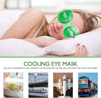 Beavorty 3pcs Sleep mask Eye mask Sleeping mask face mask Cucumbers Gel ice Cooling mask Cooling Eye Pads Eye Cooling mask Kids Cooling Masks Eye Patch Child Cold PVC