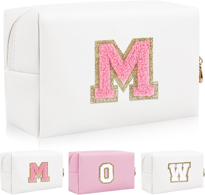 Personalized initial letter patch makeup