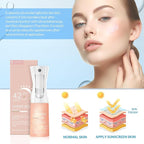 Sunglaze Sheer Body Mist Sunscreen SPF 42, Infused with Shimmering Body Oil, Hydrating Mist, Hydrates, Gives Skin a Glowy Finish, Lightweight, Gives Skin A Glowy Finish（6.7 Fl Oz）