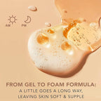 Beauty by Earth Clean Face Wash - USA Made with Organic & Natural Ingredients, Non-Toxic Facial Cleanser
