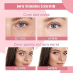 6 Colors Cream Blush Palette + 6 Colors Concealer Cream Contour Palette, Carla Secret Makeup Palette, Foundation Palette with 11 Pcs Makeup Brush Set, Long Wearing Blendable Full Coverage