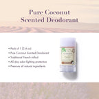 A La Maison Coconut Aluminum Free Deodorant for Women and Men - Natural Deodorant