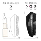 Tangle Teezer Original Detangler Brush, Dry & Wet Hairbrush for All Hair Types, Panther Black