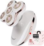 Electric Razors, Best Shaver, Rechargeable Trimmer with Detachable Head for Women's Legs, Bikini, Face, Lips Hairs, Cordless Wet Dry Facial Hair Removal for Women